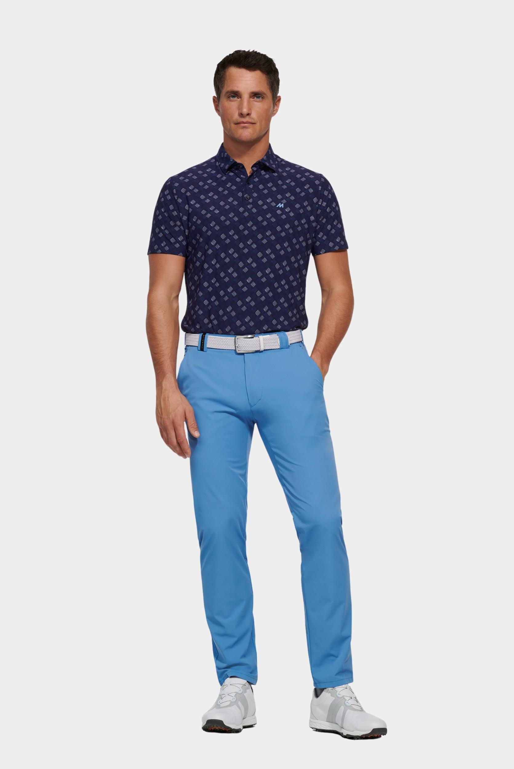 Meyer Polo korte mouw Blauw PHIL Art.9-9008 9539900800/18