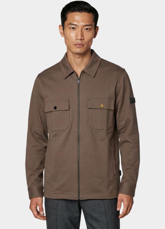 Bos Overshirt Bruin  2061/Taupe
