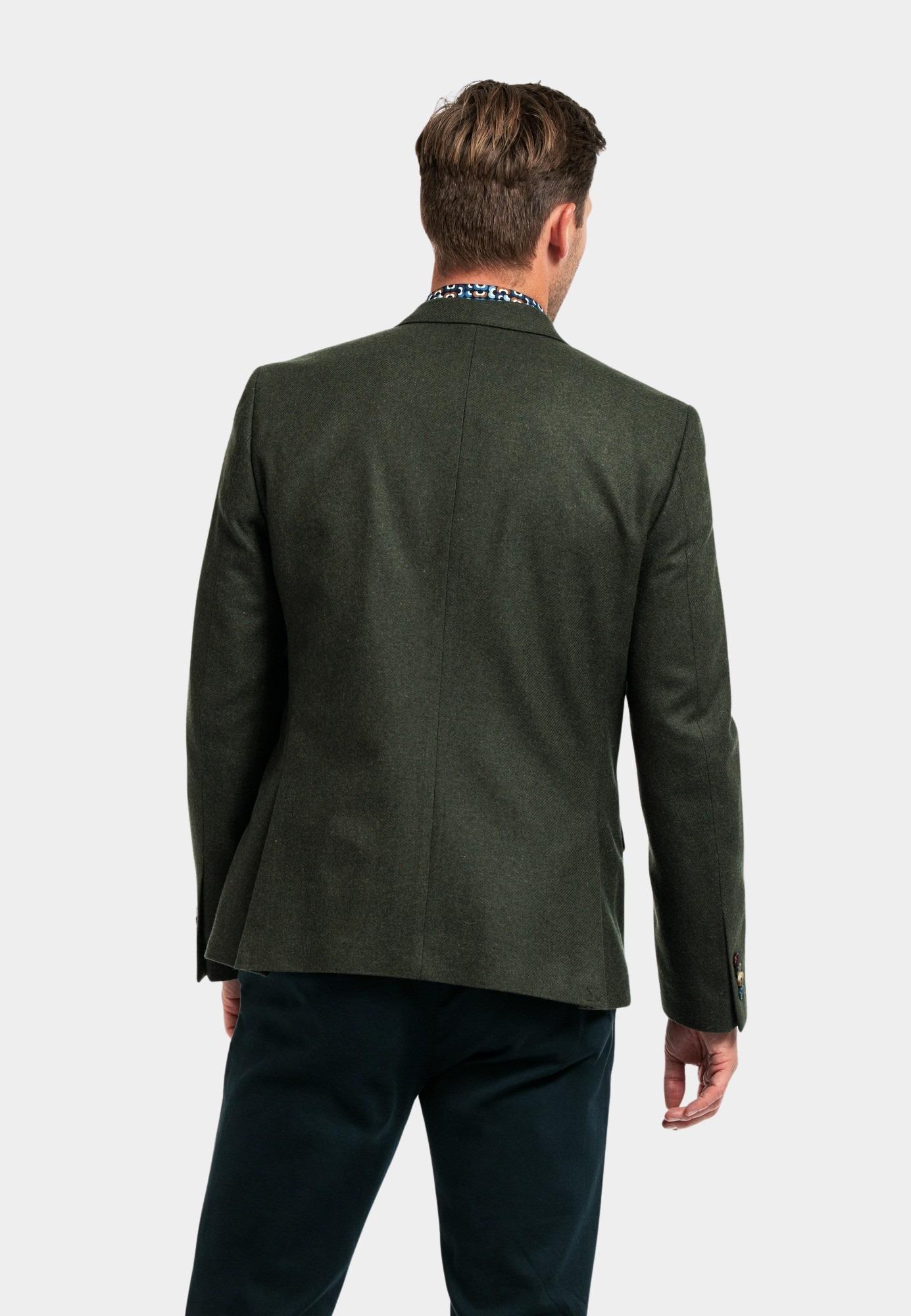 Giordano Blazer Groen Blazer Robert Wool Mix 422610/75