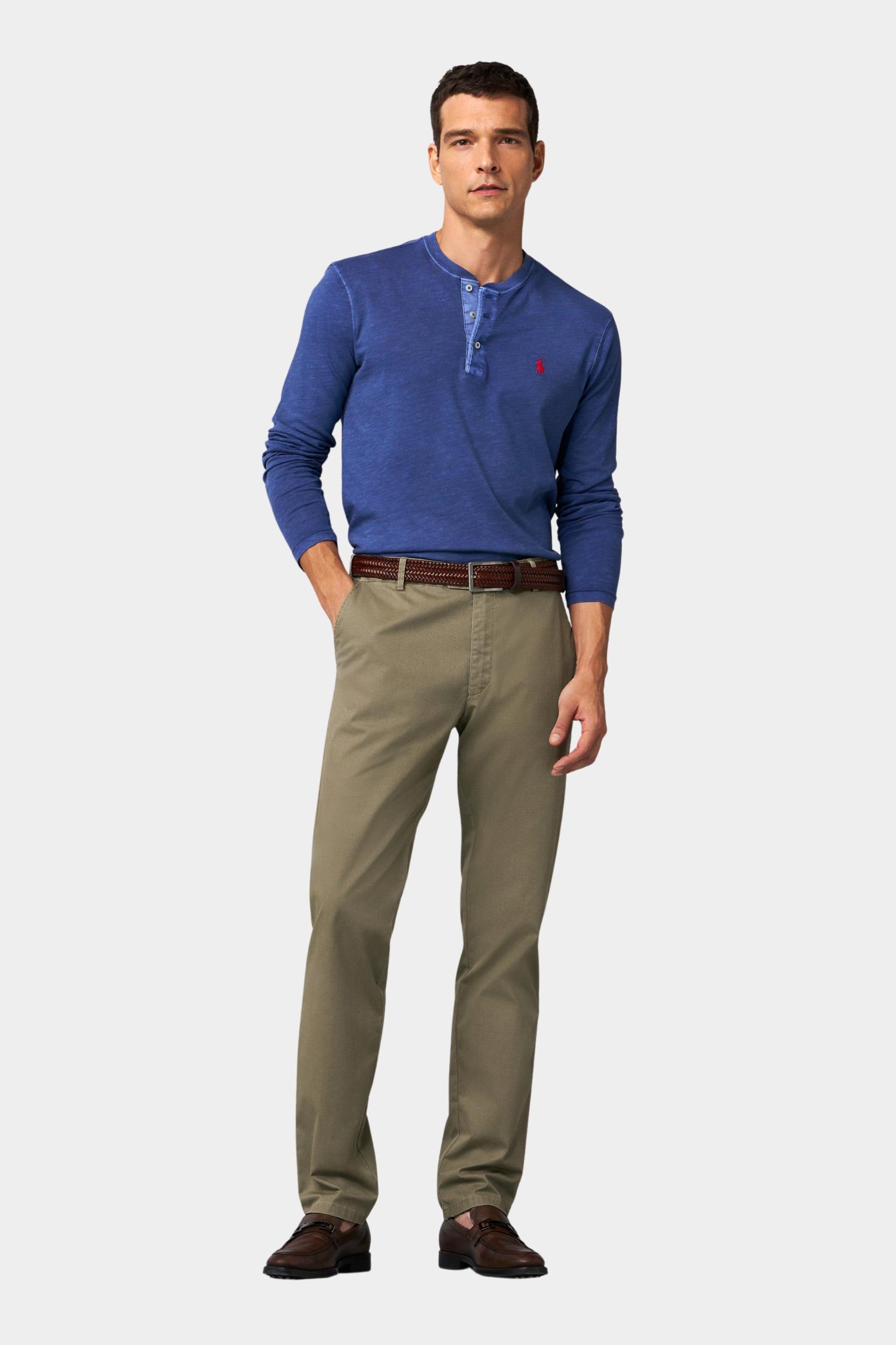 Meyer Katoenen Broek Groen OSLO Art.1-5059 2231505900/24