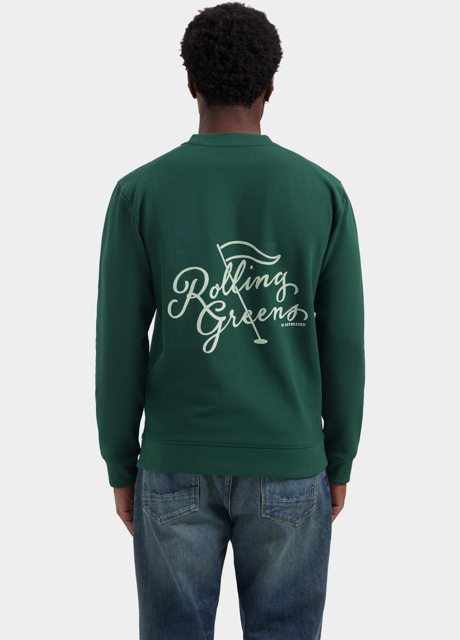 Dstrezzed Sweater heren Groen Karas Artwork 211854/570