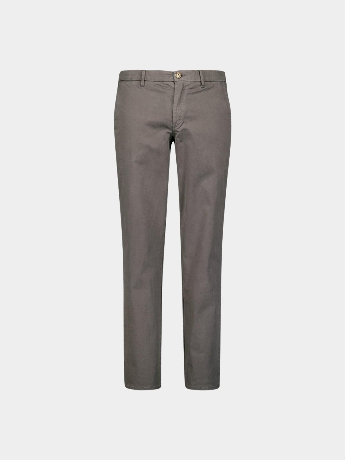 No Excess Chino Grijs Pants Stretch Garment Dyed 297110807/023