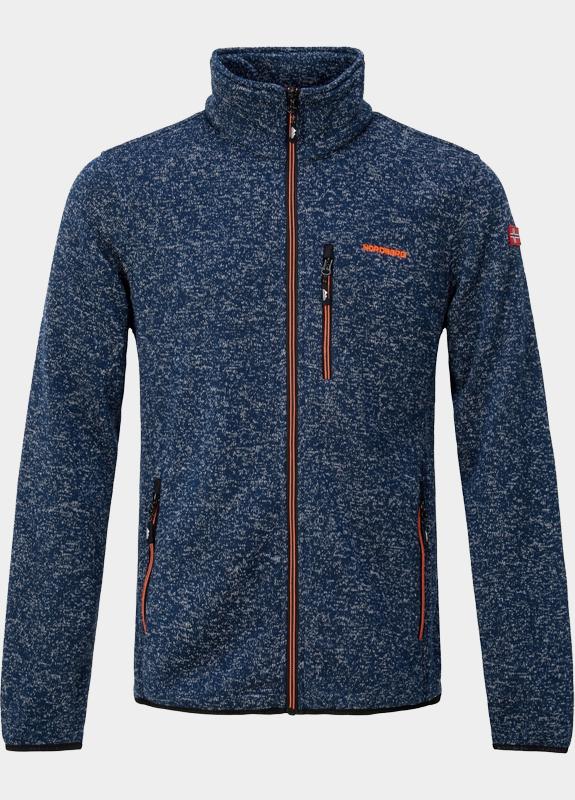 Nordberg Fleece Vest Blauw Jan MF00901/NW
