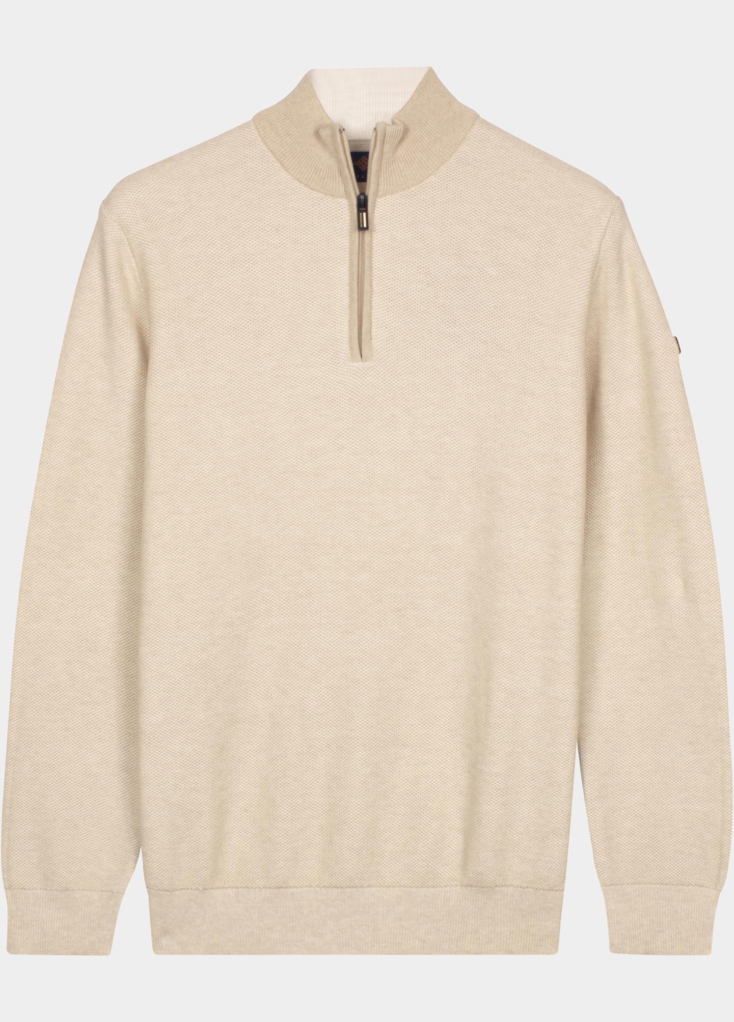 Baileys Half Zip Beige Pullover 1/2 zip  2-tone Jacq 618450/825