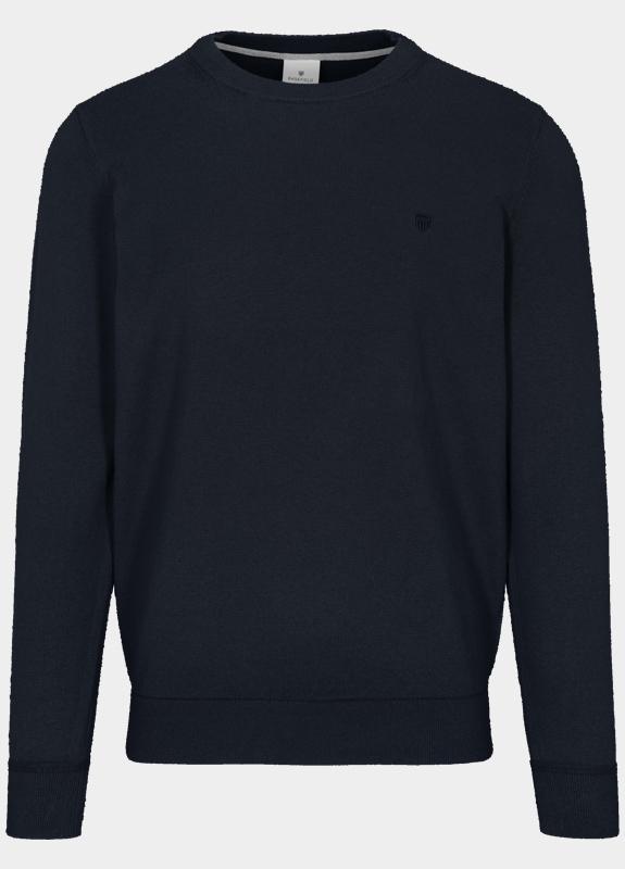 Basefield Pullover Blauw NOS Rundhals Pullover 219018454/654