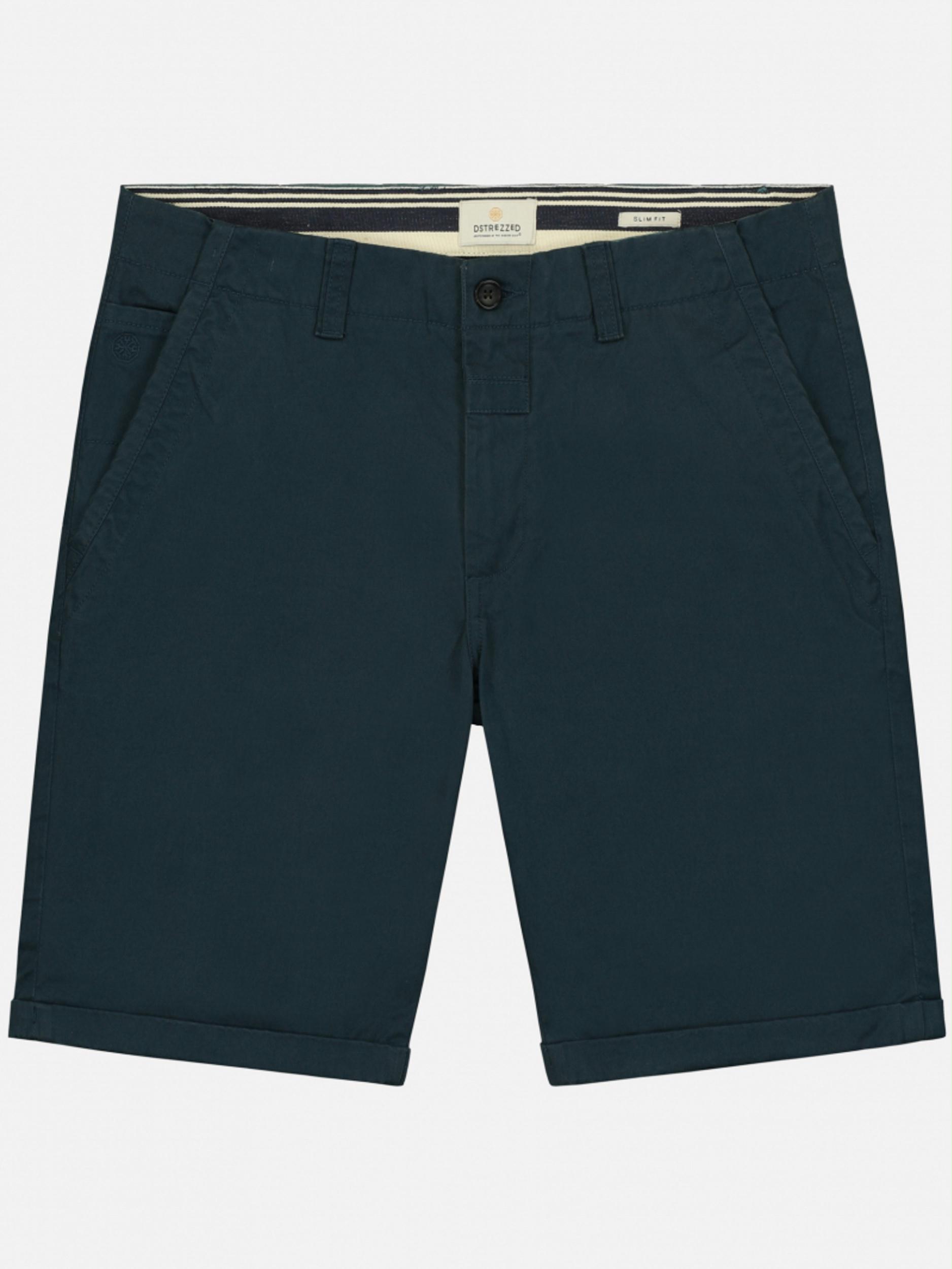 Dstrezzed Korte Broek Blauw Presley Chino Shorts Dense Tw 515356/649