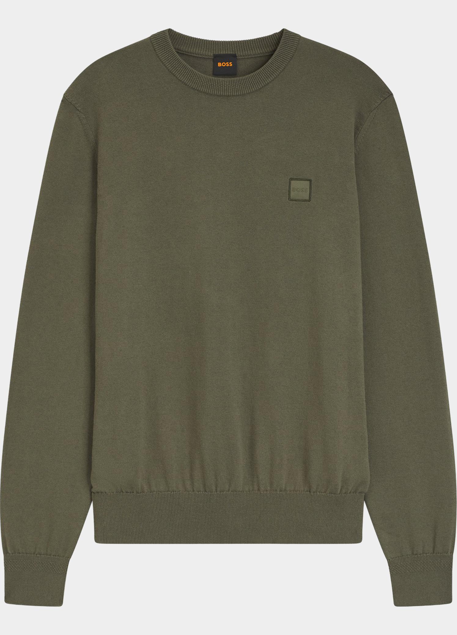 BOSS Orange Pullover Groen Kanovano_S 10265856 01 50527583/325