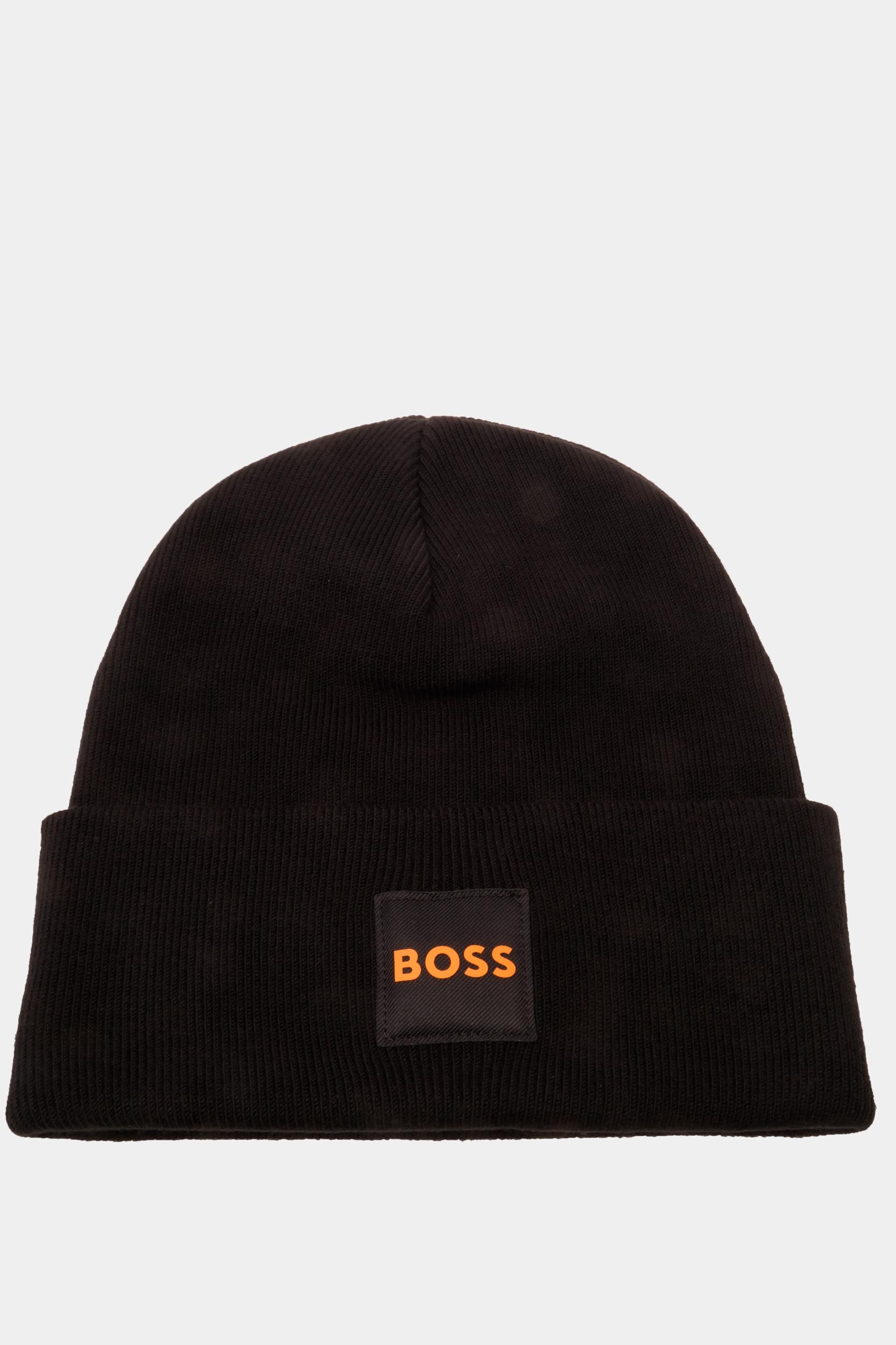 BOSS Orange Muts Zwart Fantastico_Hat 10251990 01 50497958/001