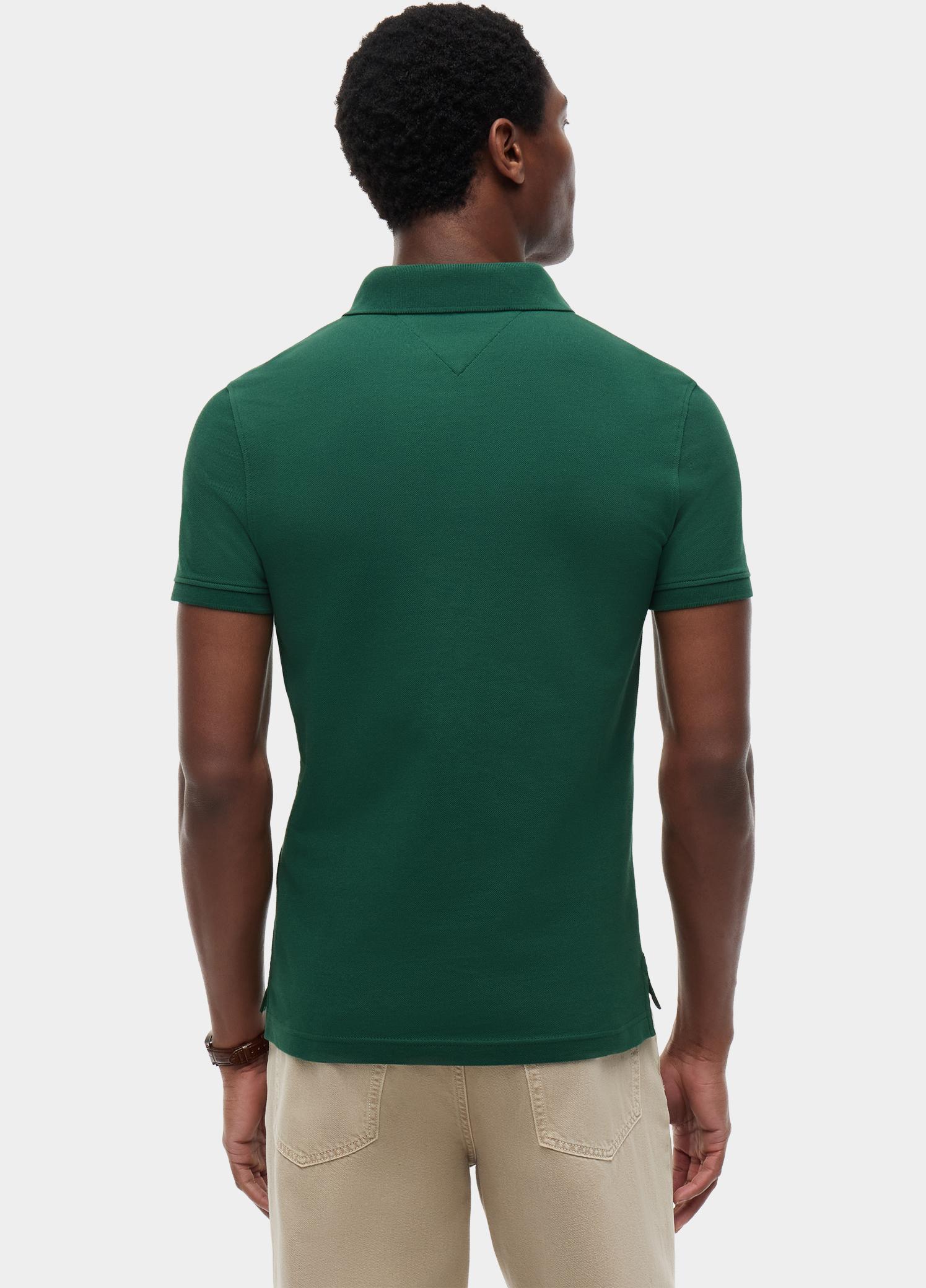 Tommy Hilfiger Polo heren Groen 1985 Slim Polo MW0MW17771/L2N
