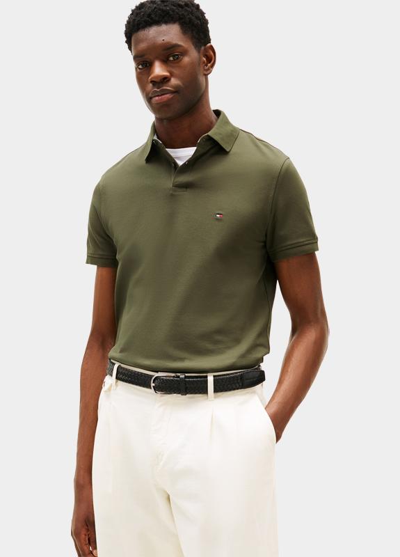 Tommy Hilfiger Polo korte mouw Groen 1985 REGULAR POLO MW0MW17770/RBN