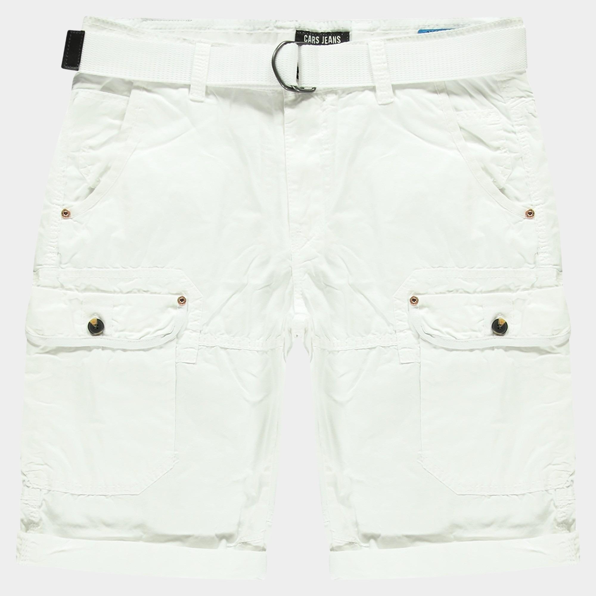 Cars Jeans Korte Broek Wit RANDOM 45394/23