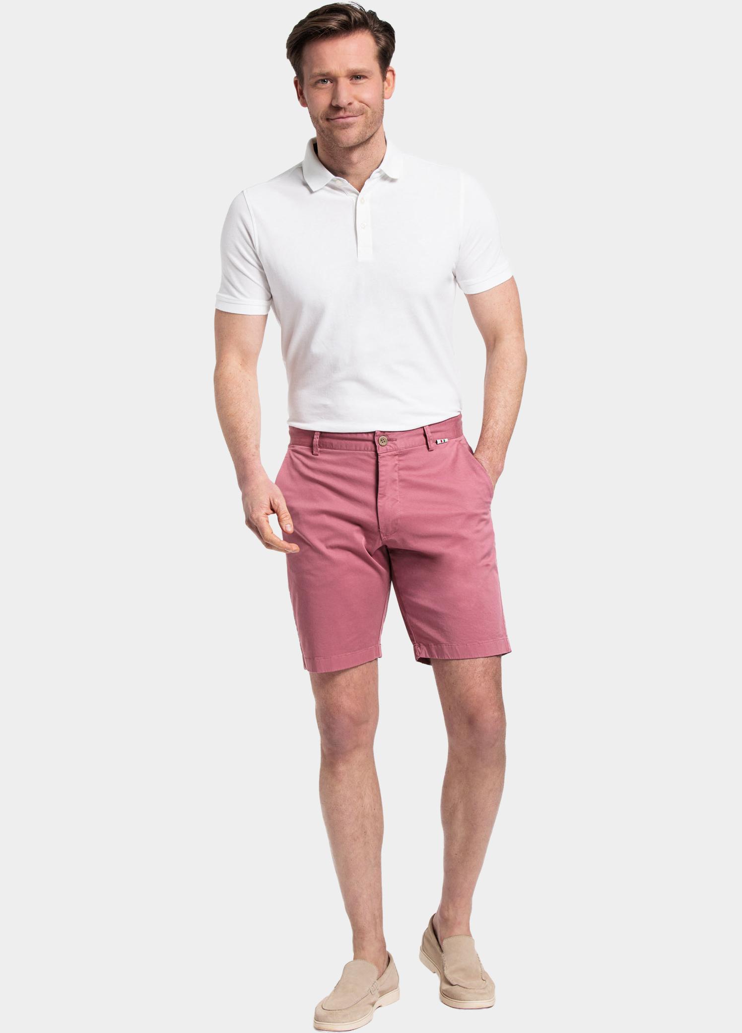 Giordano Korte Broek heren Roze Stockholm Short Garment Dyed 411115/52