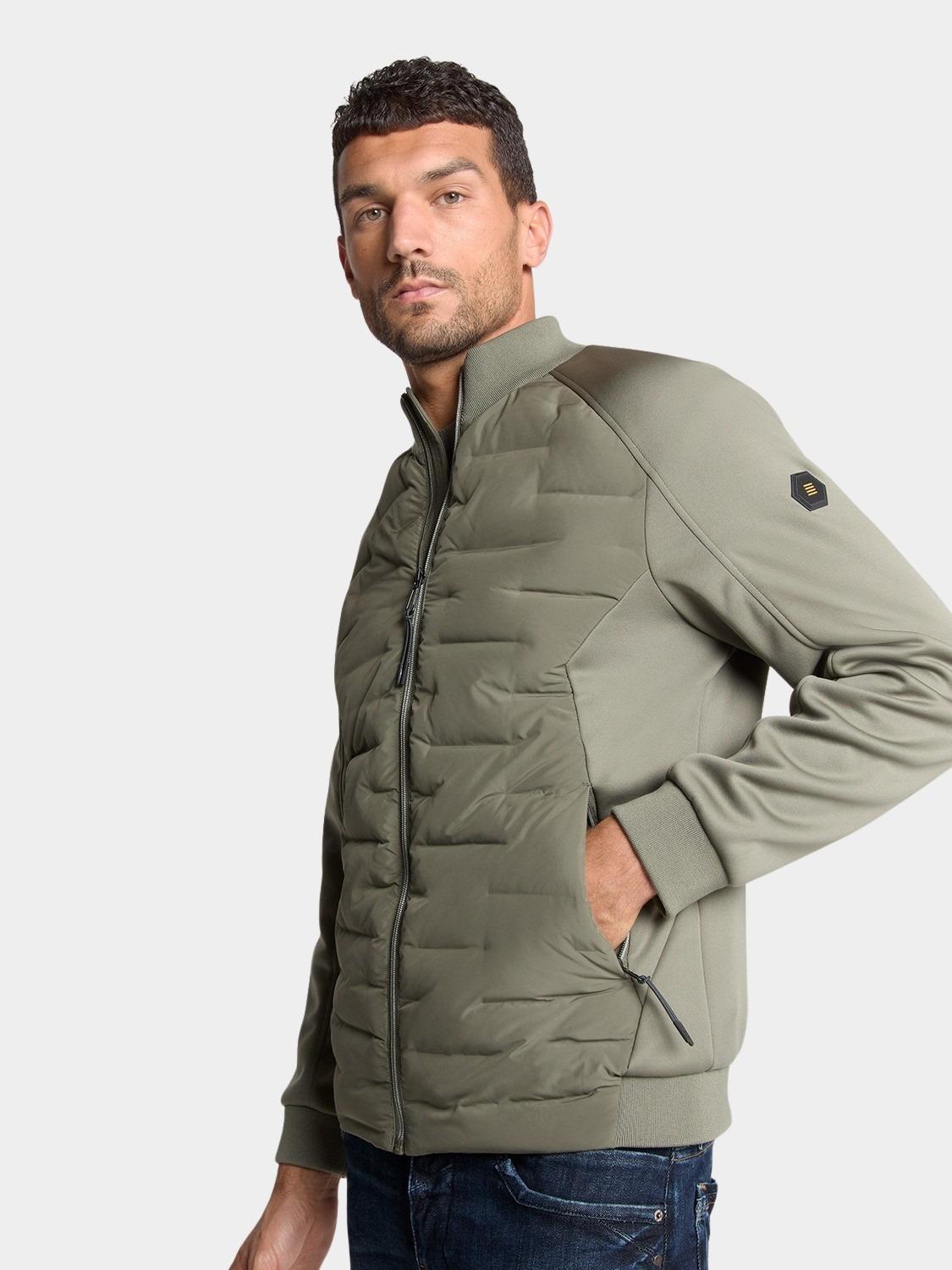 No Excess Winterjack Grijs Jacket Short Fit Sealed Knitt 29630810/123