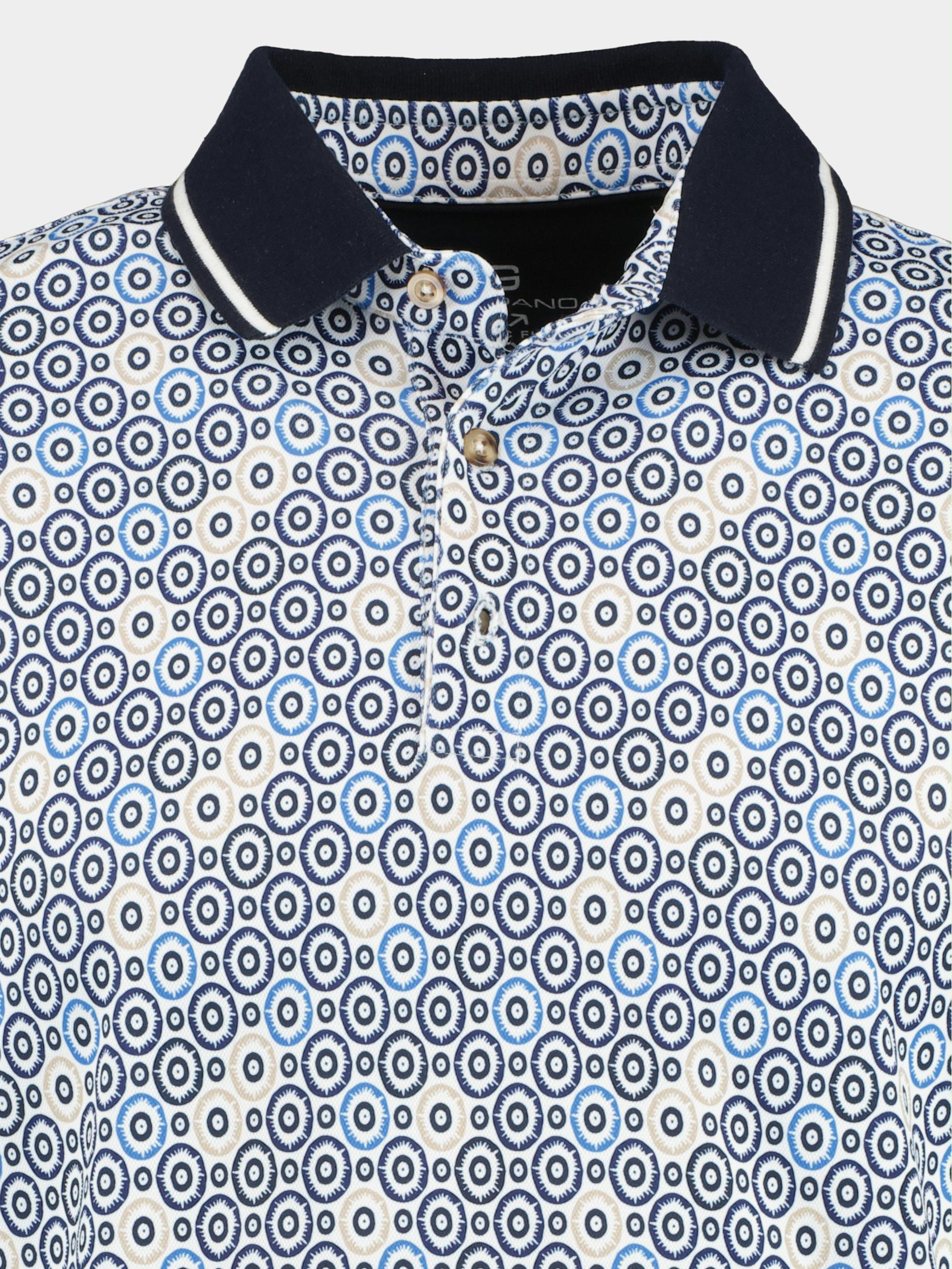 Giordano Polo korte mouw Blauw Fabio 392430/60