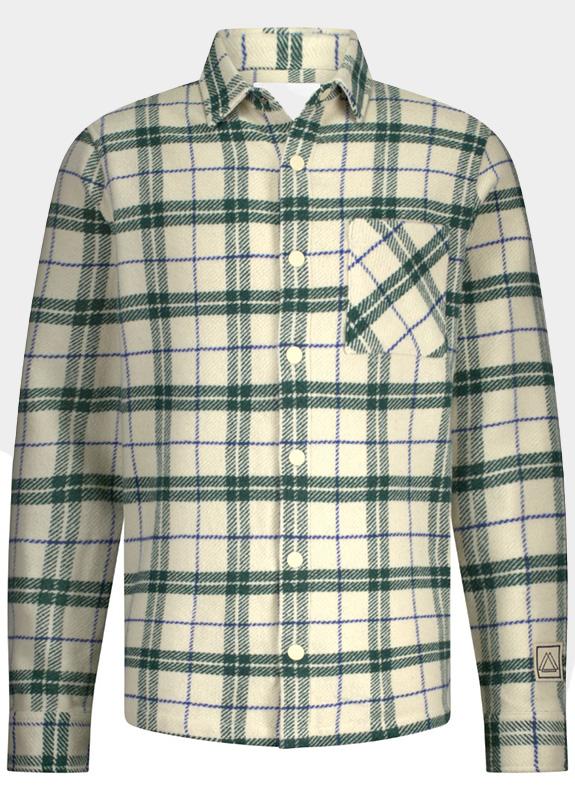 Supply & Co. Overshirt Wit Aaron Shirtjacket 25314AA21/150 off-white