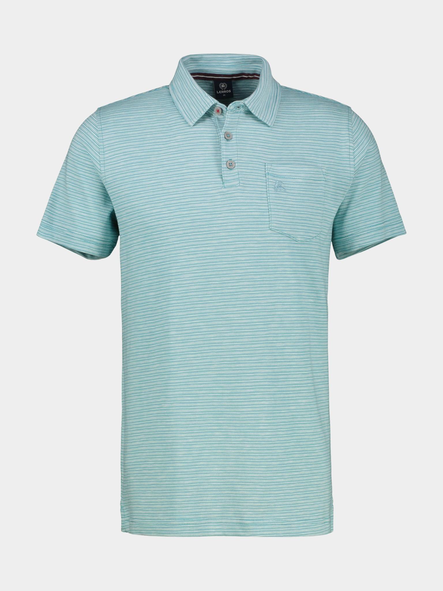 Lerros Polo korte mouw Blauw  2533206/456