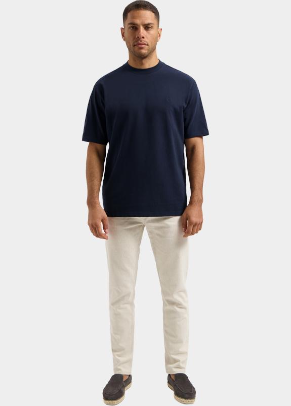 Dstrezzed T-shirt korte mouw Blauw DS_Collin SS NOS 203012-NOS/649