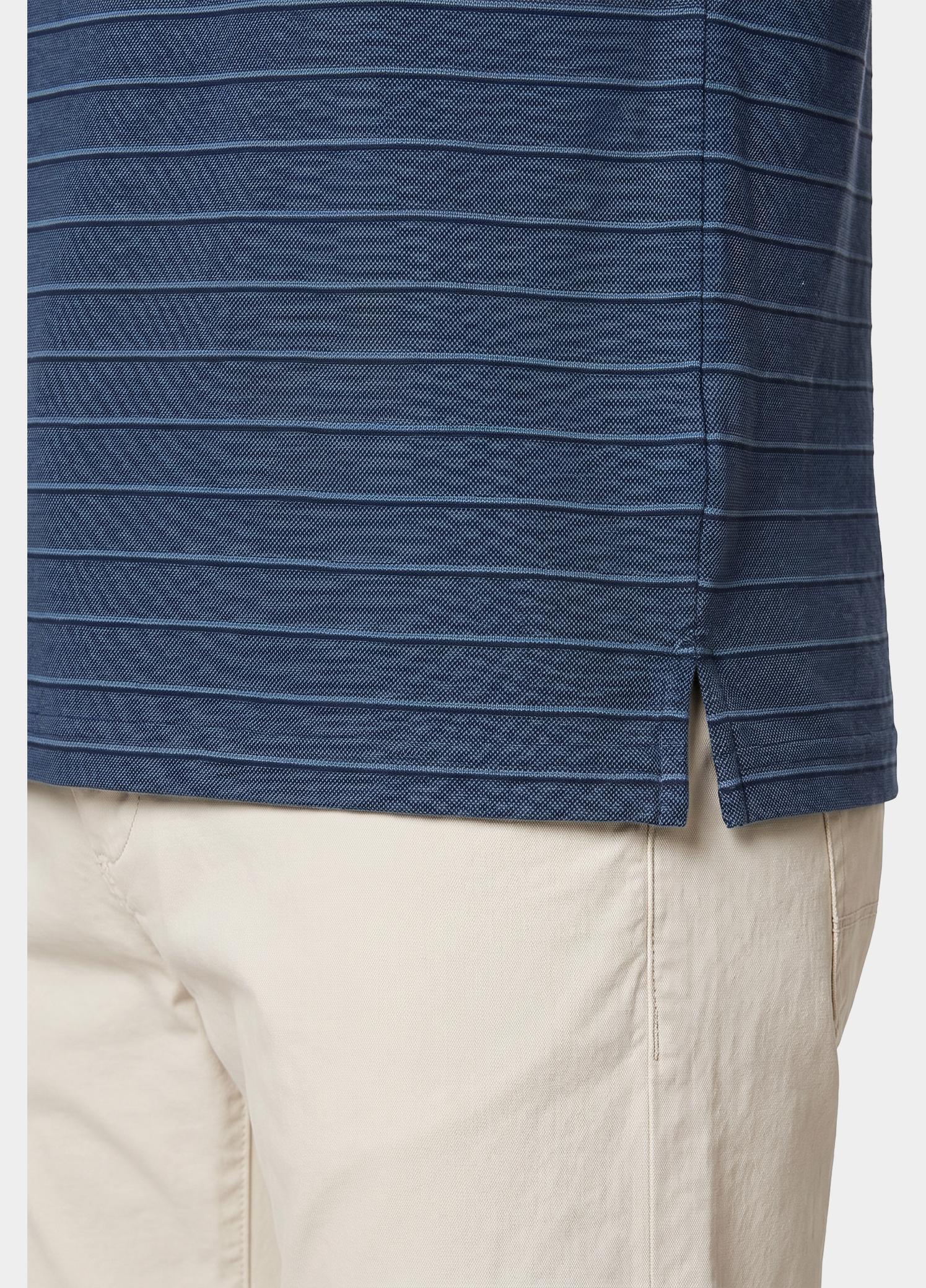 Redmond Polo heren Blauw Polo Shirt wash & wear 241860900/11
