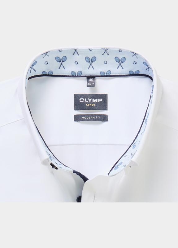 Olymp Zakelijk overhemd heren Wit Luxor 136214/00