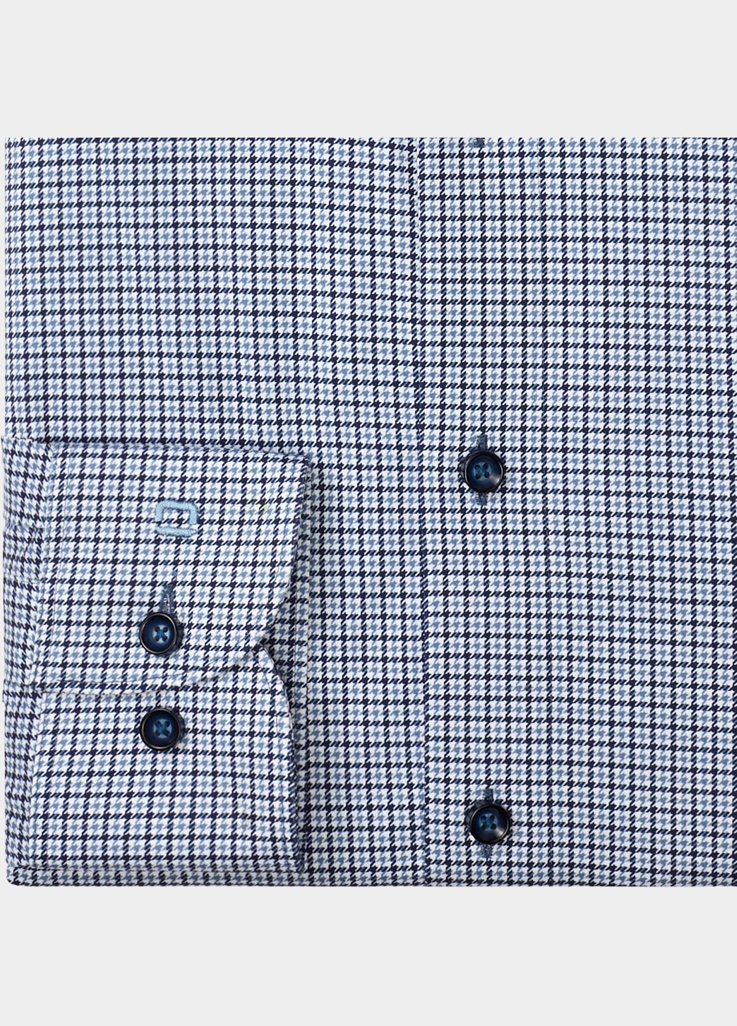 Olymp Zakelijk overhemd heren Blauw 24/7 Luxor mf D.2345 o.T. 121524/18