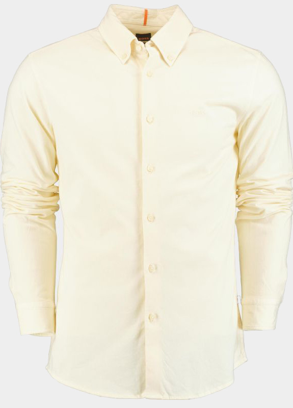 BOSS Orange Casual hemd lange mouw Geel Myjersey_M 10260293 01 50543089/767
