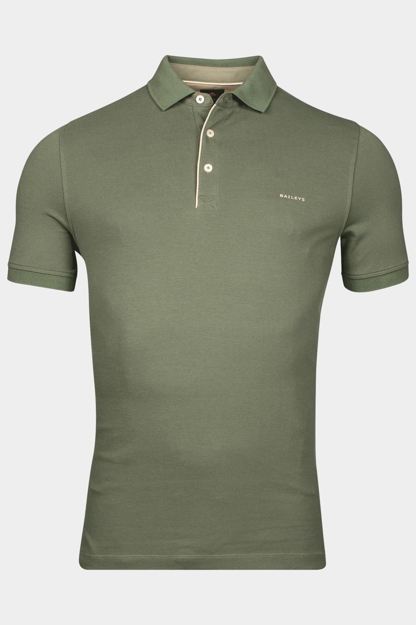 Baileys Polo korte mouw Groen Poloshirt Pique 515232/74