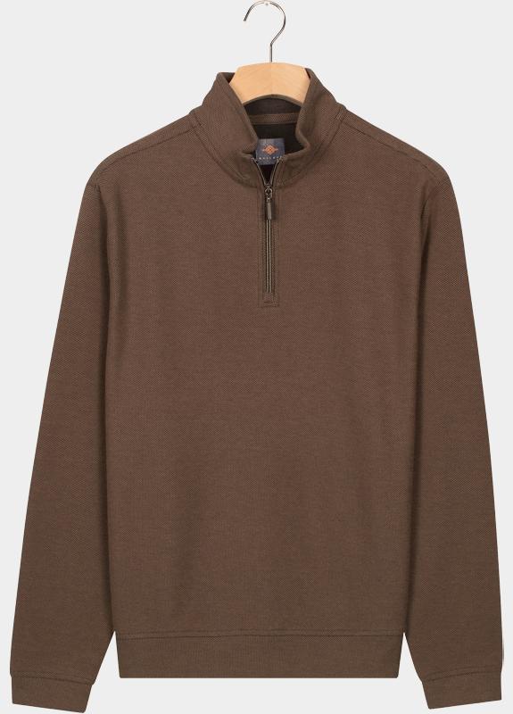 Baileys sweat halfzip Bruin Sweatshirt 1/2 Zip  Jacquard 523155/87