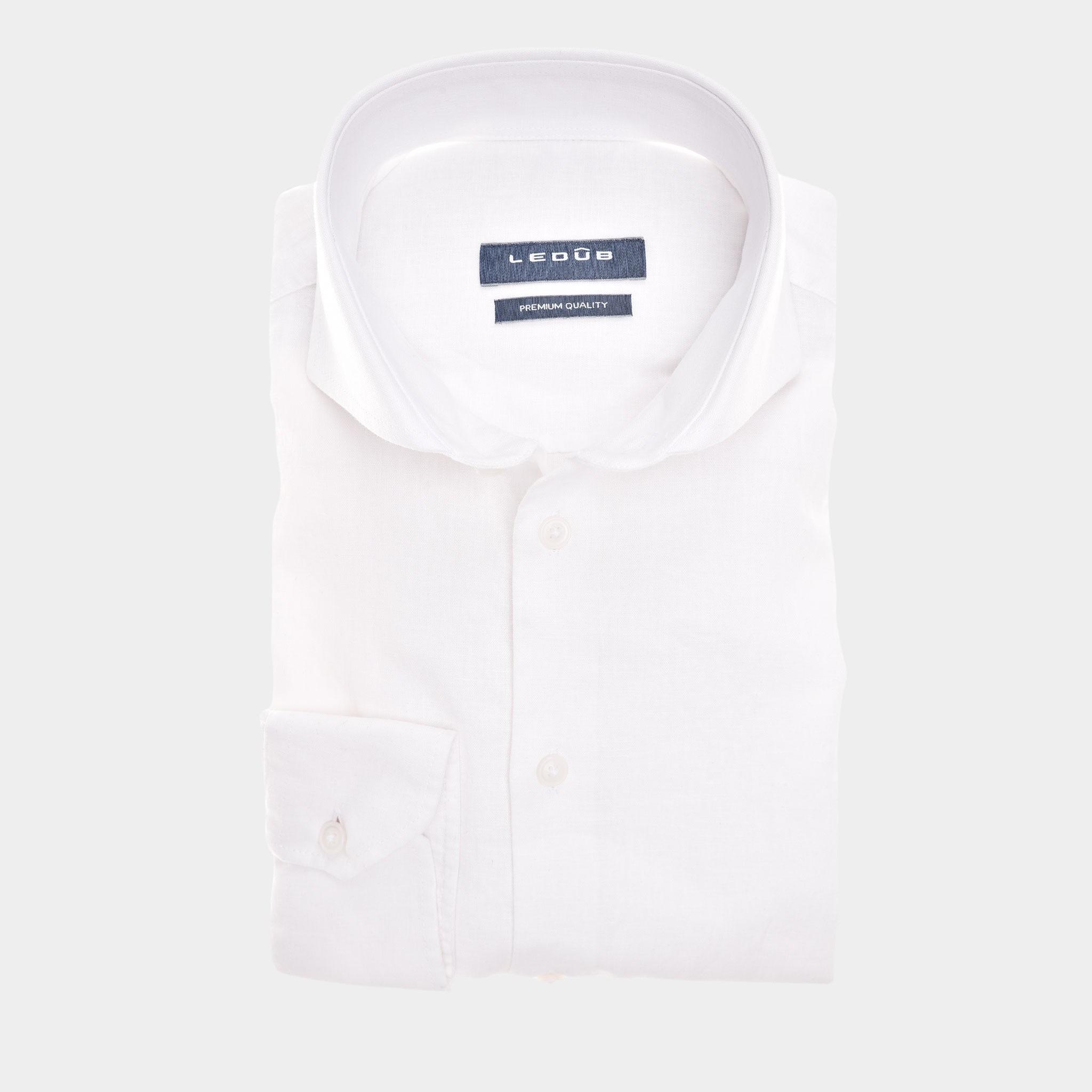 Ledub Business hemd lange mouw Wit LE24215/W/ MFN 5 0142466/910-000-000