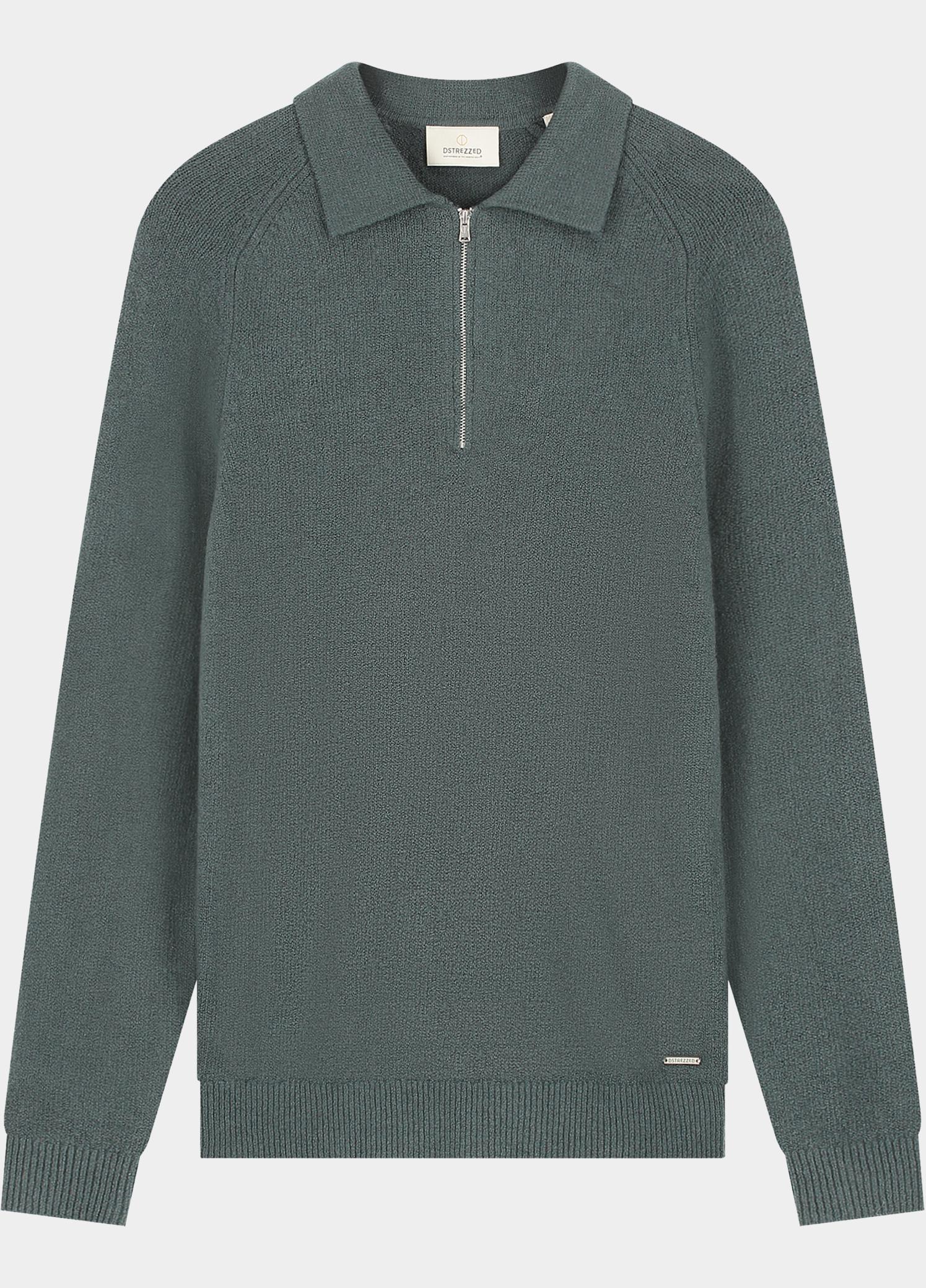 Dstrezzed Polo lange mouwen heren Groen Yvain Polo 405936/569