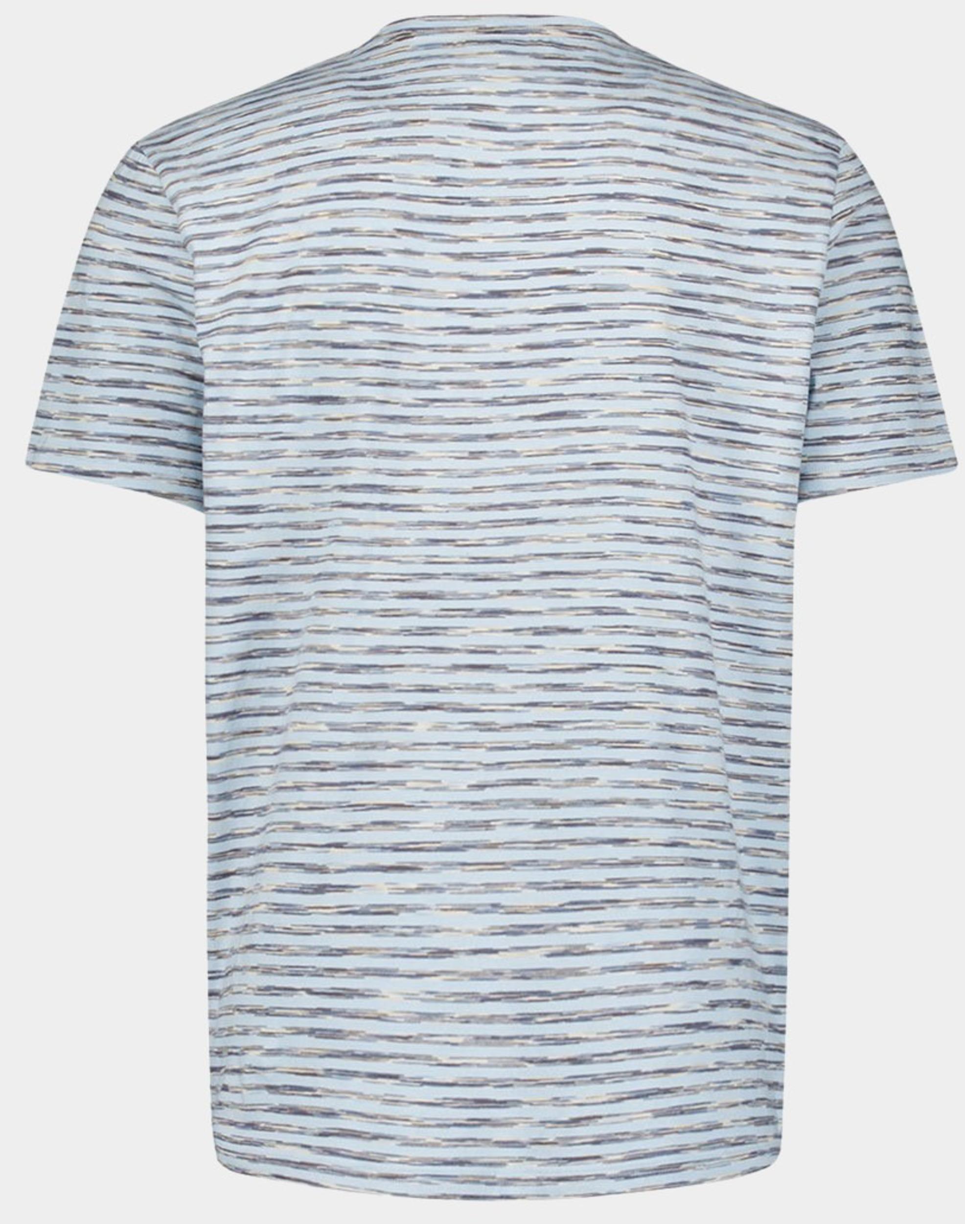 No Excess T-shirt korte mouw Blauw T-Shirt Crewneck Multi Colour 28340470/134