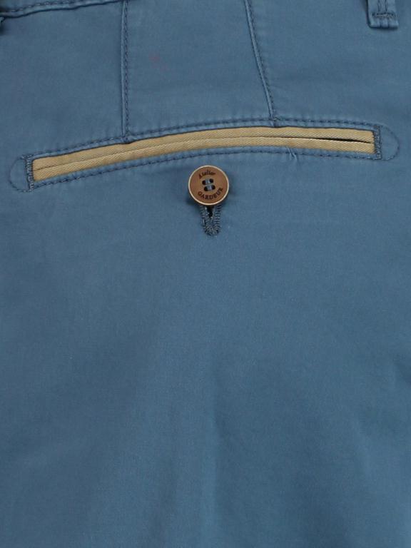 Gardeur Katoenen Broek Blauw Benny-3 Modern Fit Chino 412941/67