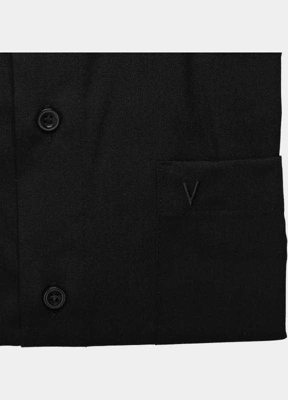 Marvelis Business hemd lange mouw Zwart  470064/68