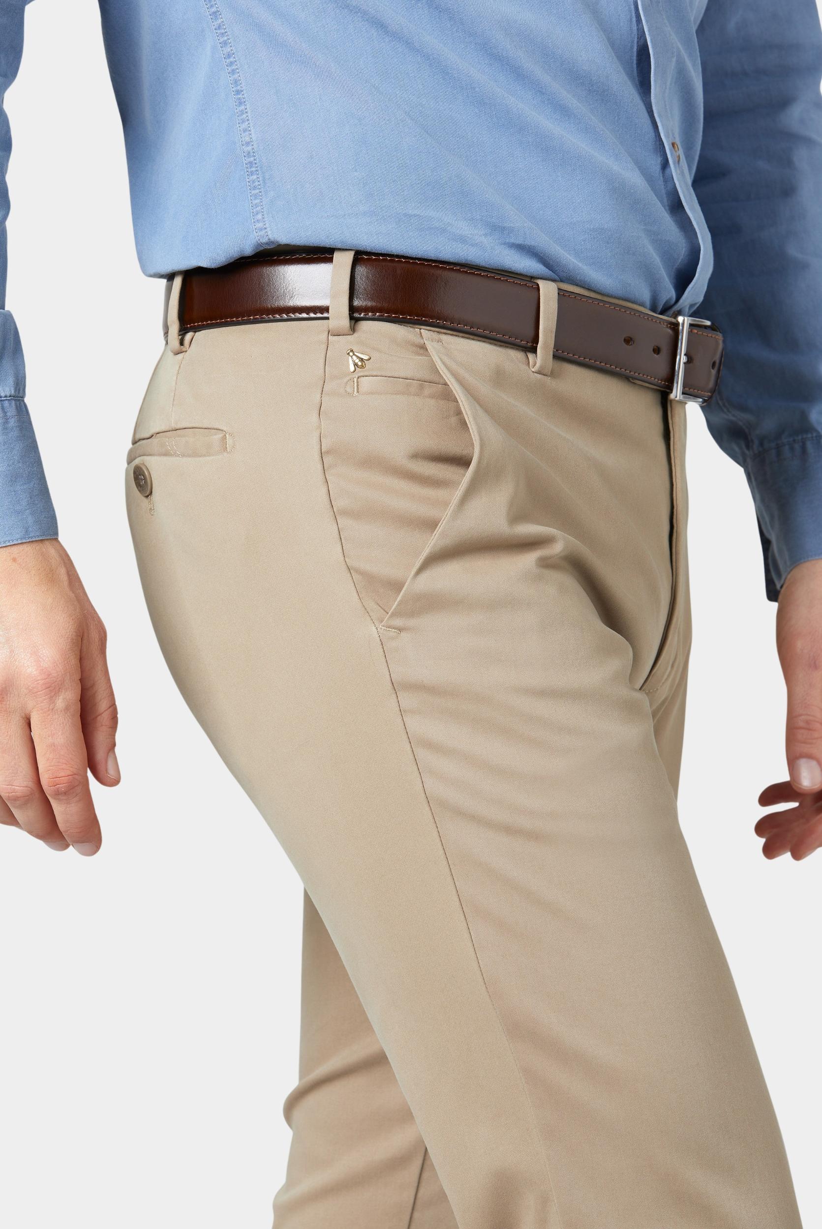 Meyer Katoenen Broek Grijs TOKYO Art.2-8555 2582855500/33