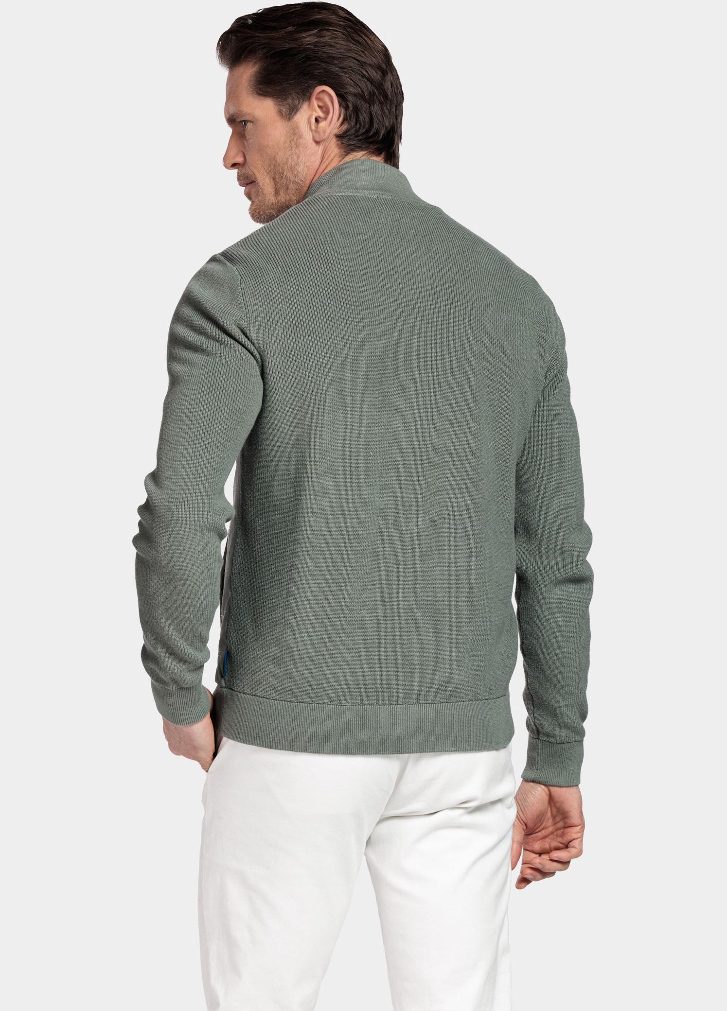 Baileys Vest heren Groen Cardigan Zip  Front Body Ligh 612019/72