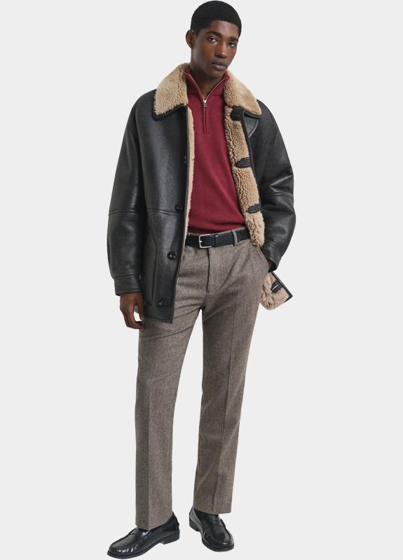 Gant Half Zip Rood CASUAL COTTON HALF ZIP 8030170/604