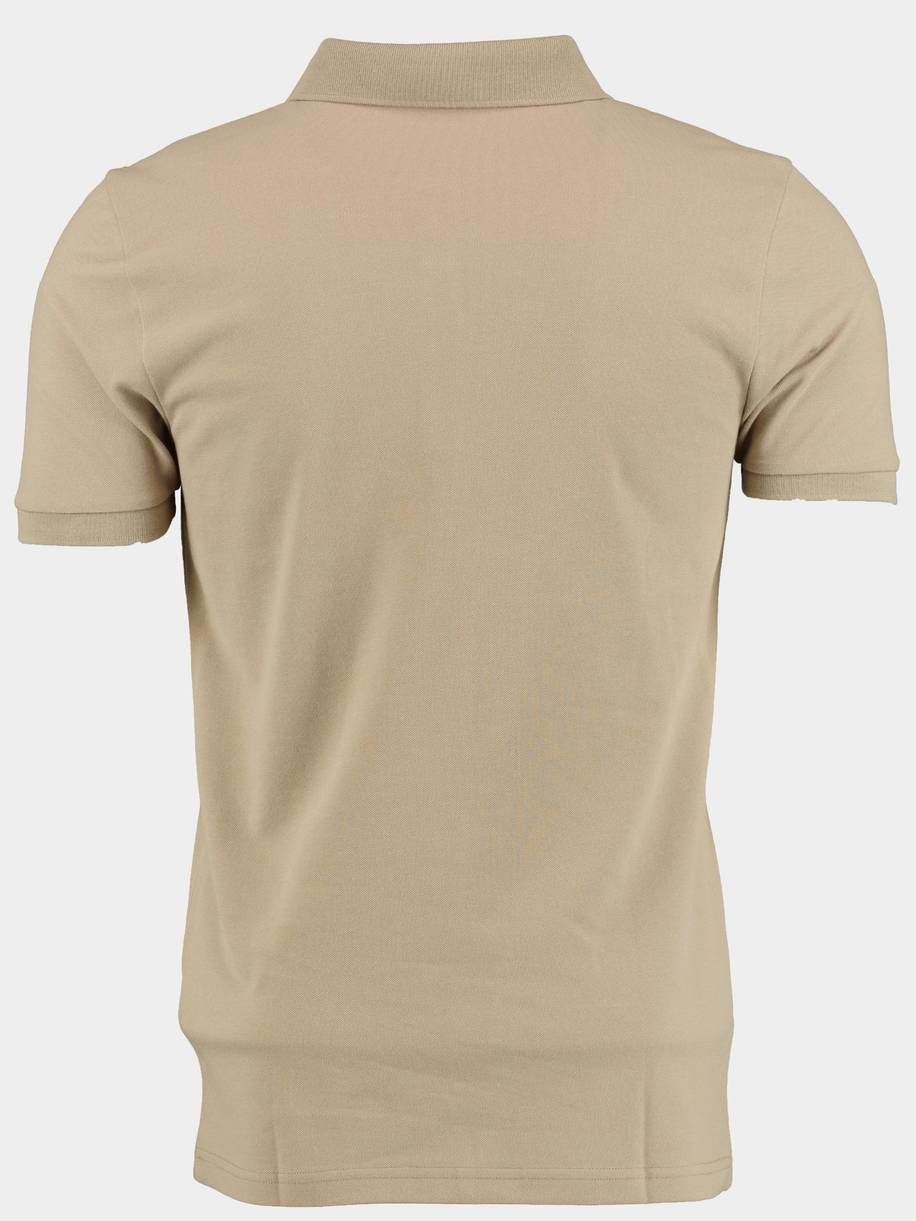 BOSS Orange Polo korte mouw Beige Passenger 10242645 01 50472668/263