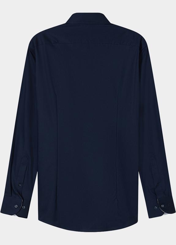 Olymp Zakelijk overhemd heren Blauw Luxor 136214/18