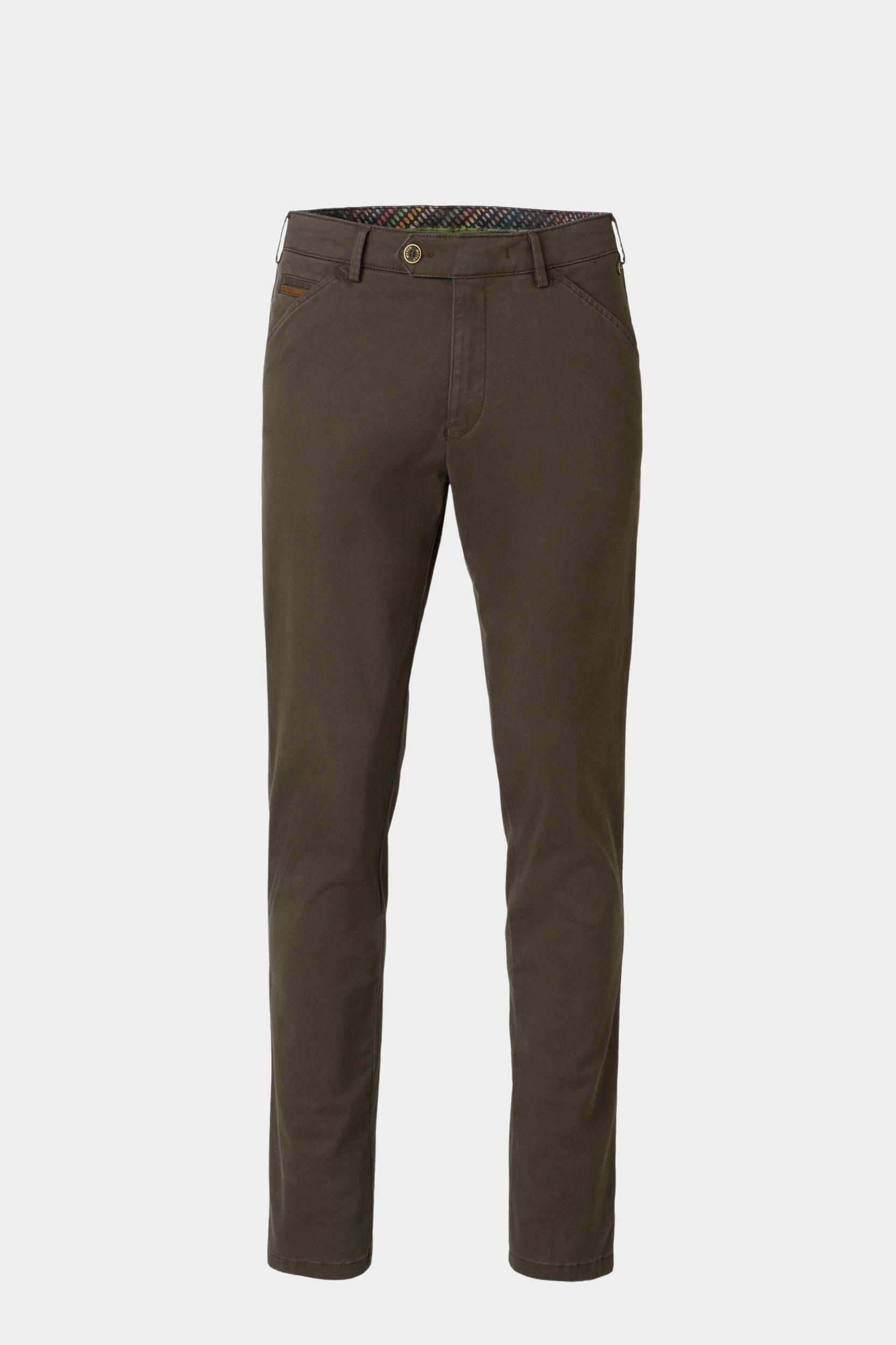 Meyer Katoenen Broek Bruin CHICAGO Art.2-5612 3322561200/35