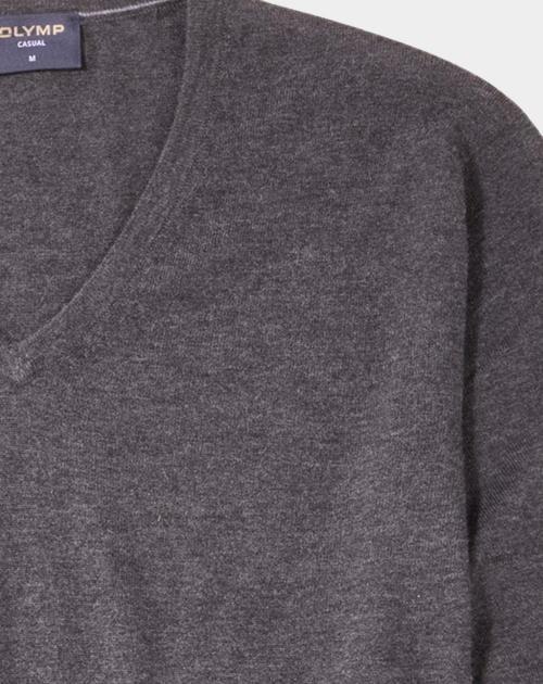 Olymp Pullover Grijs 0151/10 Pullover 015110/67