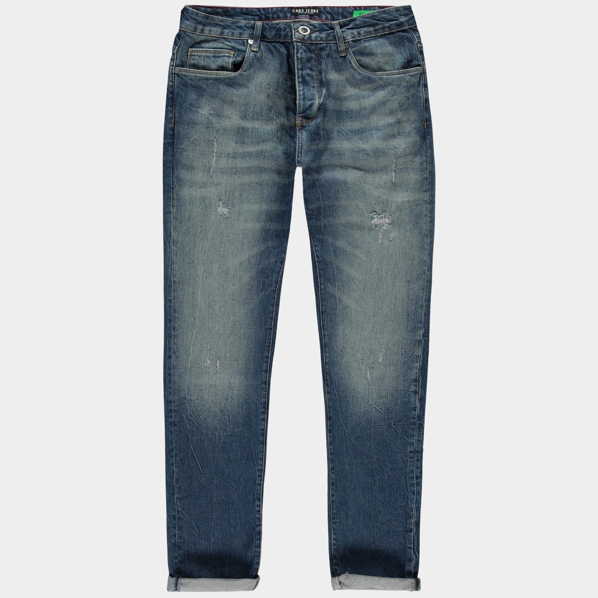 Cars Jeans 5-Pocket Jeans Blauw BLIZZARD 85828/51