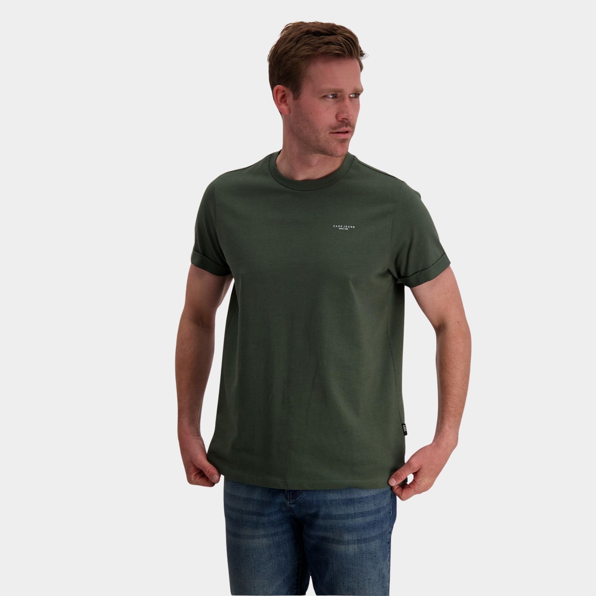 Cars Jeans T-shirt korte mouw Groen FESTER 64437/19