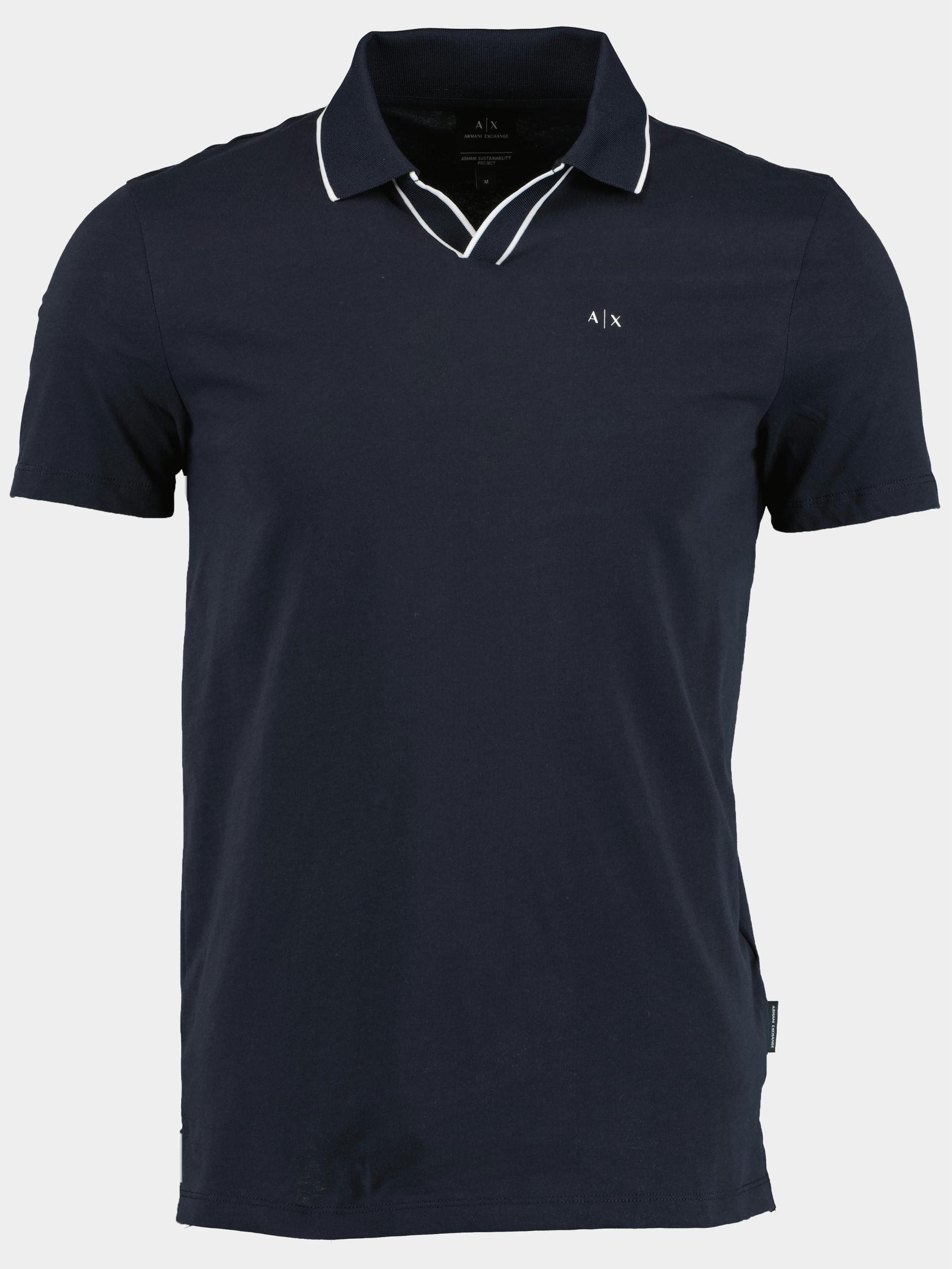 Armani Exchange Polo korte mouw Blauw  3RZFFC.ZJDFZ/1510