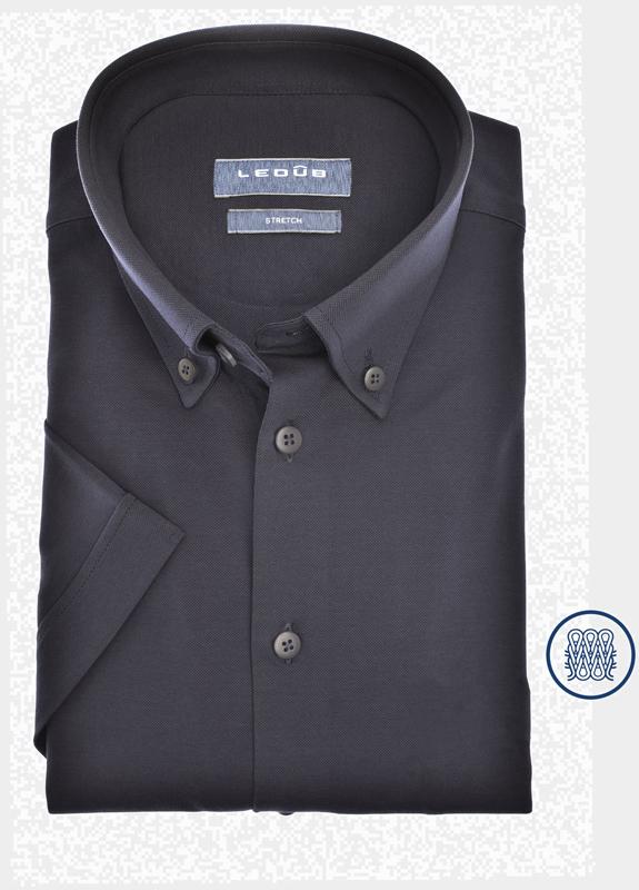 Ledub Business hemd korte mouw Blauw  0142349/190-000-000