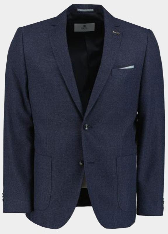 Bos Colbert Blauw Leek Jacket Drop 7 253037LE20BO/290 navy