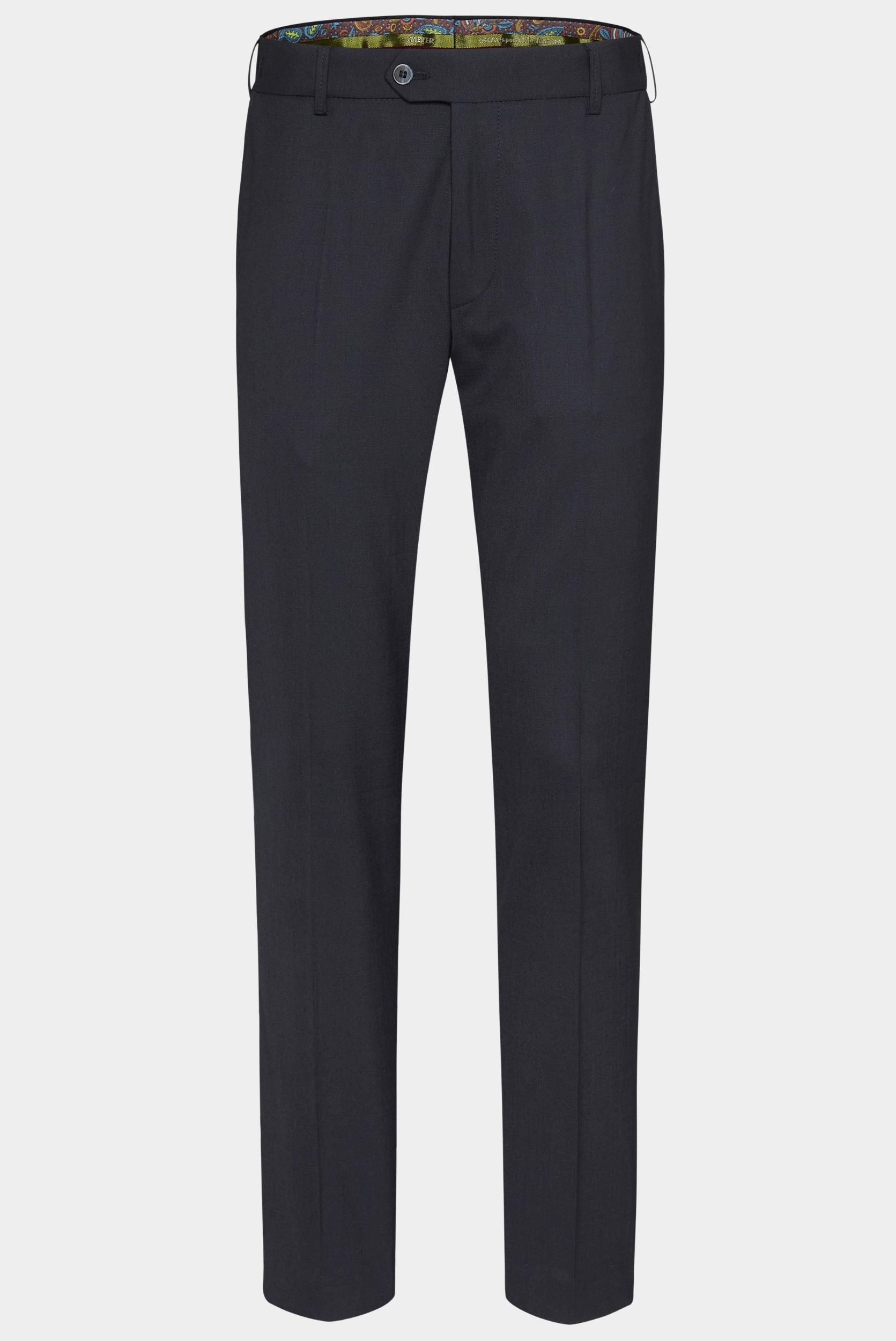 Meyer Wollen Pantalon Blauw Oslo Art.9-344 2230934400/17
