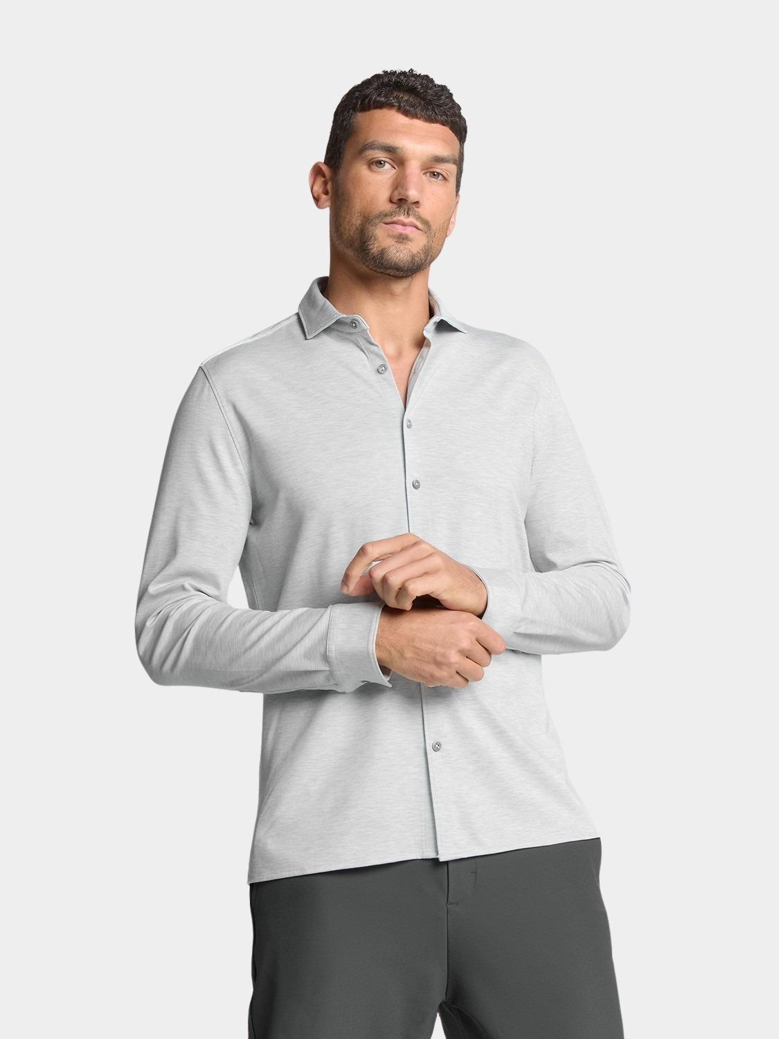 No Excess Casual hemd lange mouw Wit  N4180/017