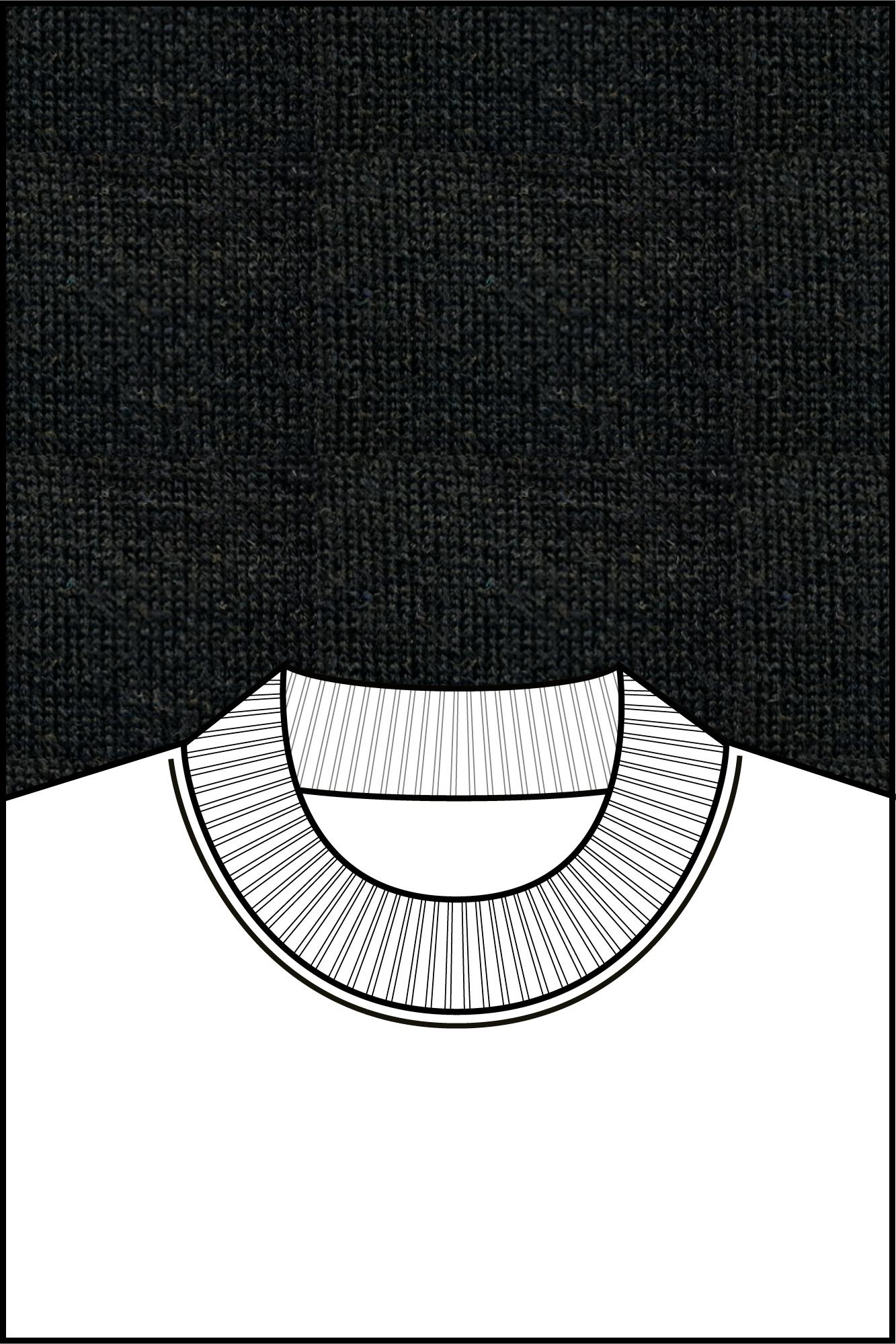 Baileys Turtle neck Zwart Turtle Neck Pullover  Pima Co 528600/90