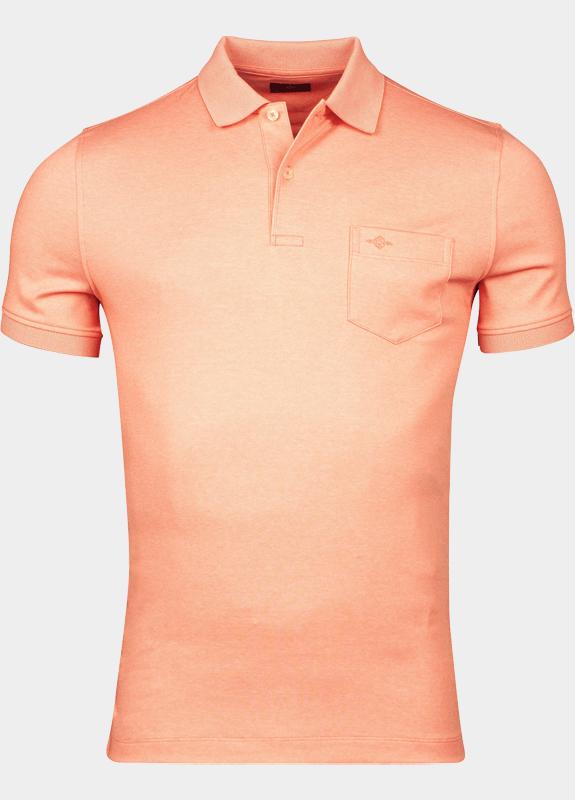 R.B. Boston Polo korte mouw Roze Poloshirt 515280-78/25