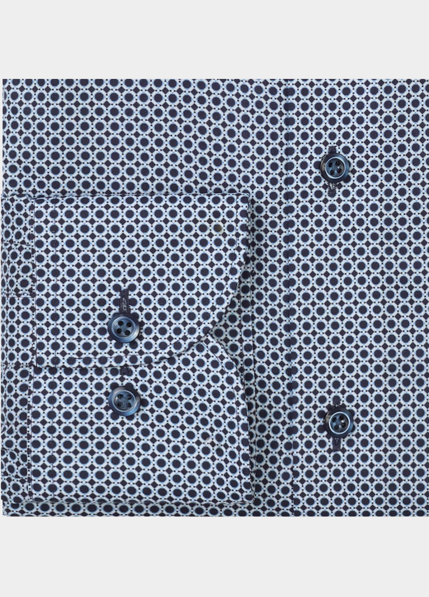 Olymp Zakelijk overhemd heren Blauw Luxor mf D.2122 136224/18