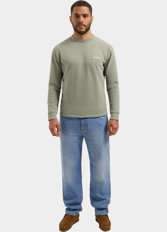 Dstrezzed Sweater heren Groen DS_Karas Artwork Crew 211810/564